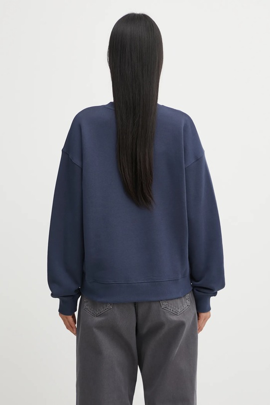 Odzież Maison Kitsuné bluza bawełniana Bold Fox Head Patch MW00315KM0321 granatowy