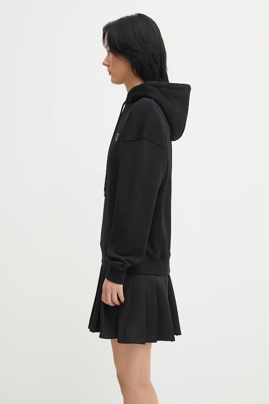 Maison Kitsuné bluza bawełniana Bold Fox Head Patch MW00704KM0321 czarny AW25