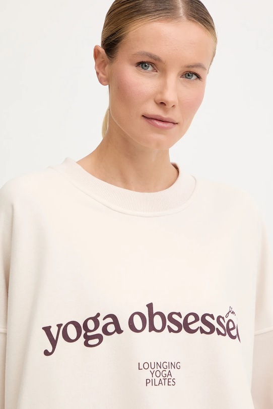 Μπλούζα JOYINME Kind μπεζ Oversize.Kind.Yoga
