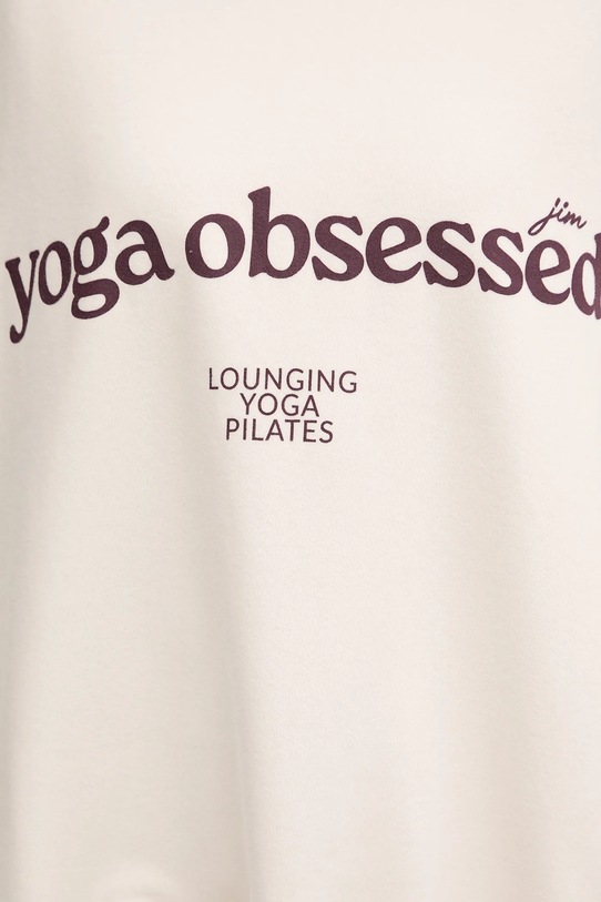 Μπλούζα JOYINME Kind Oversize.Kind.Yoga μπεζ