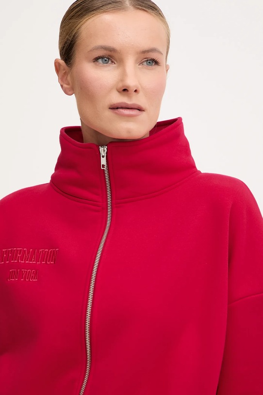 JOYINME bluza do jogi Zip Flow czerwony Bluza.Zip.Flow