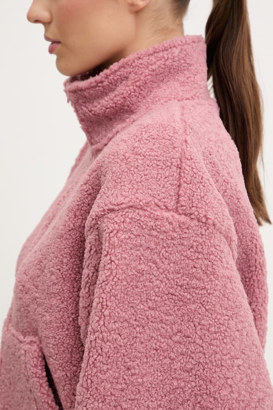 JOYINME tréningová mikina dámska flísová Explore Polar.Explore ružová