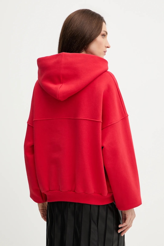 Odzież La Mania bluza bawełniana FLORIDA FLORIDA czerwony