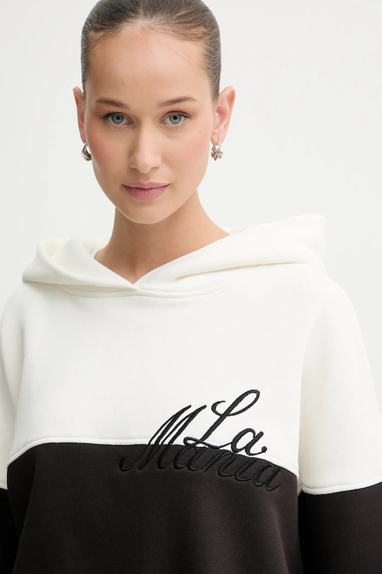 La Mania bluza bawełniana FLORIDA brązowy FLORIDA