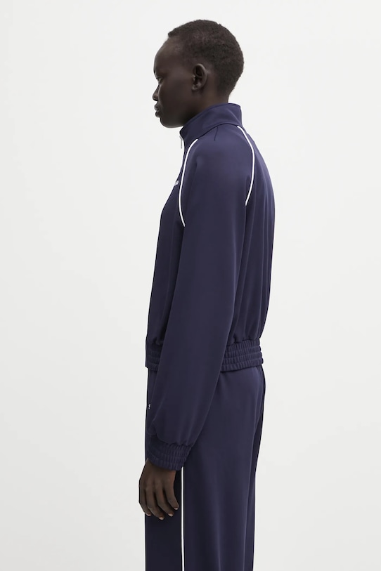 Sporty & Rich bluza Serif Logo Retro Track JA06664300BL107 granatowy AW25