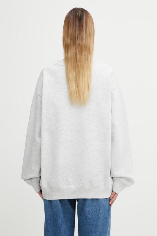 Odzież Sporty & Rich bluza bawełniana Nautical Embroidered ST07163177GY03 szary