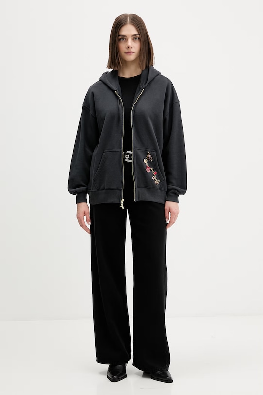 Hollister Co. bluza KI352.5262.908 szary AW25