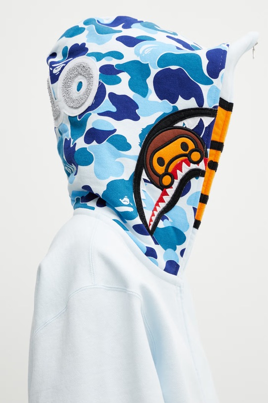 A Bathing Ape bluza bawełniana Milo Shark 002ZPL802013L