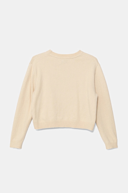 Calvin Klein Jeans pulover copii IG0IG02830.9BYA bej AW25