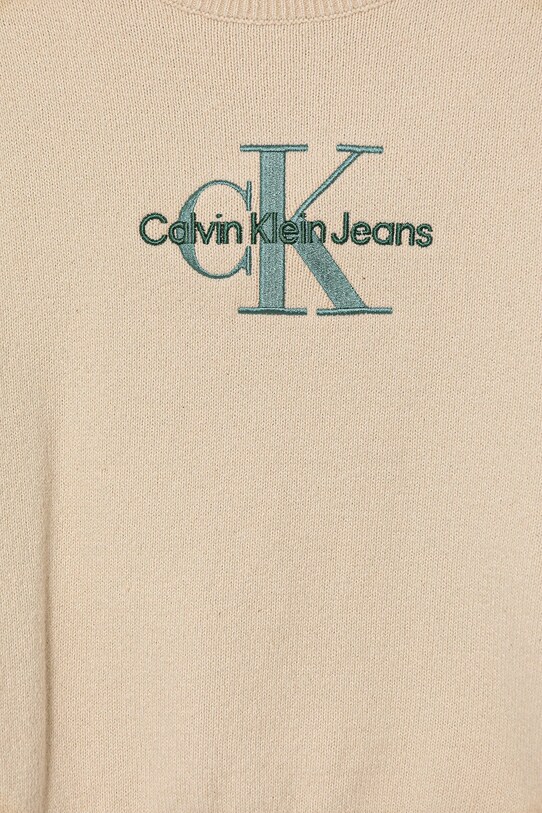 Девочка Детский свитер Calvin Klein Jeans IG0IG02830.9BYA бежевый