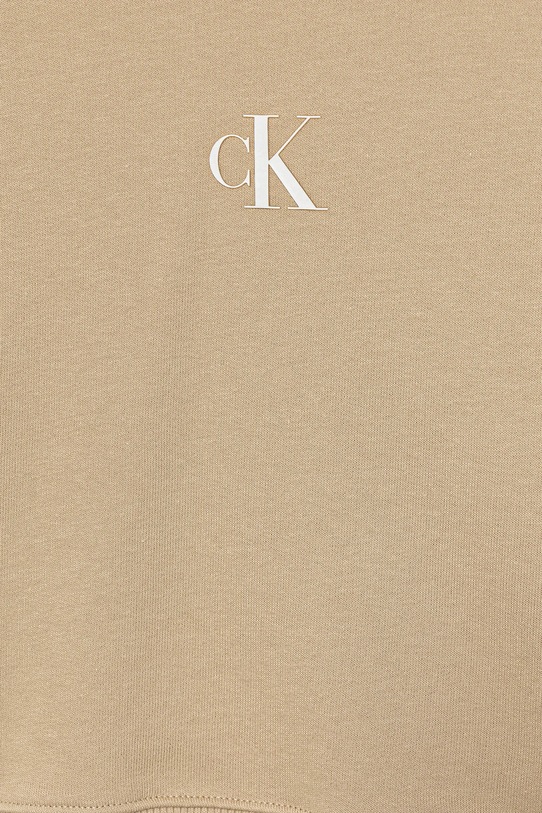 Dziewczynka Calvin Klein Jeans bluza IG0IG02755.9BYA beżowy