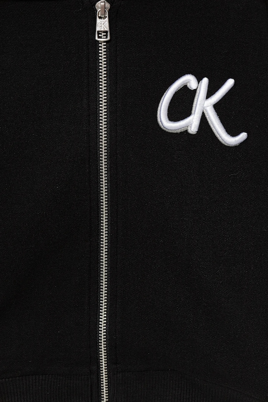Dziewczynka Calvin Klein Jeans bluza IG0IG02969.9BYA czarny