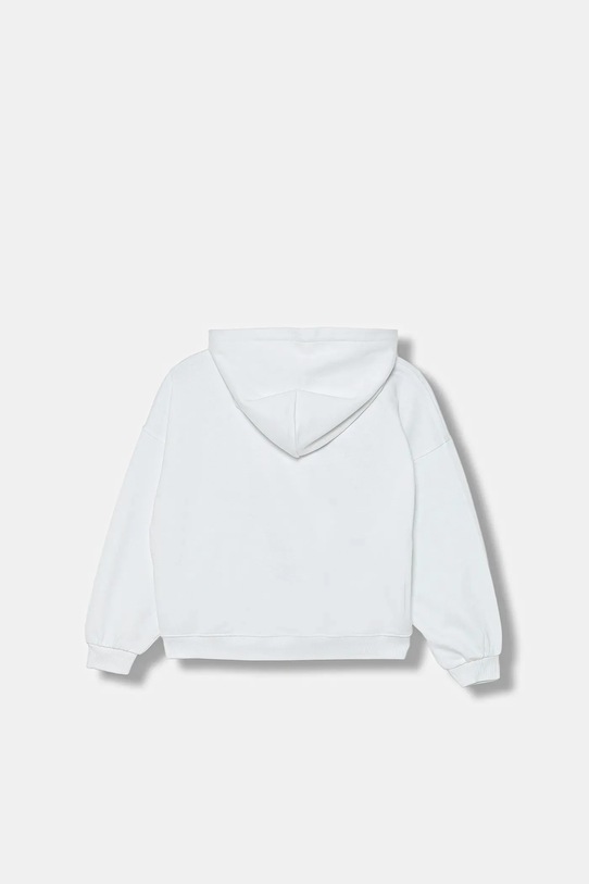 Calvin Klein Jeans bluza bawełniana dziecięca IG0IG02989.9BYA biały AW25