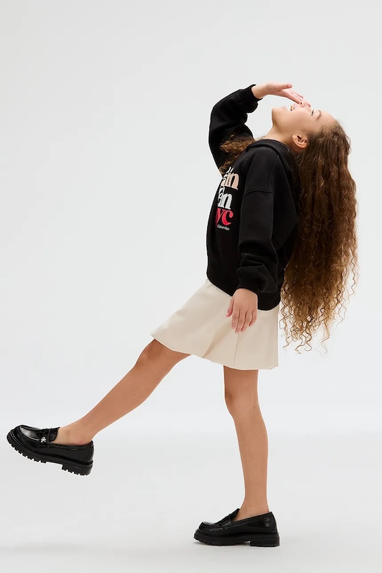 Otroški bombažen pulover Calvin Klein Jeans IG0IG02989.9BYA