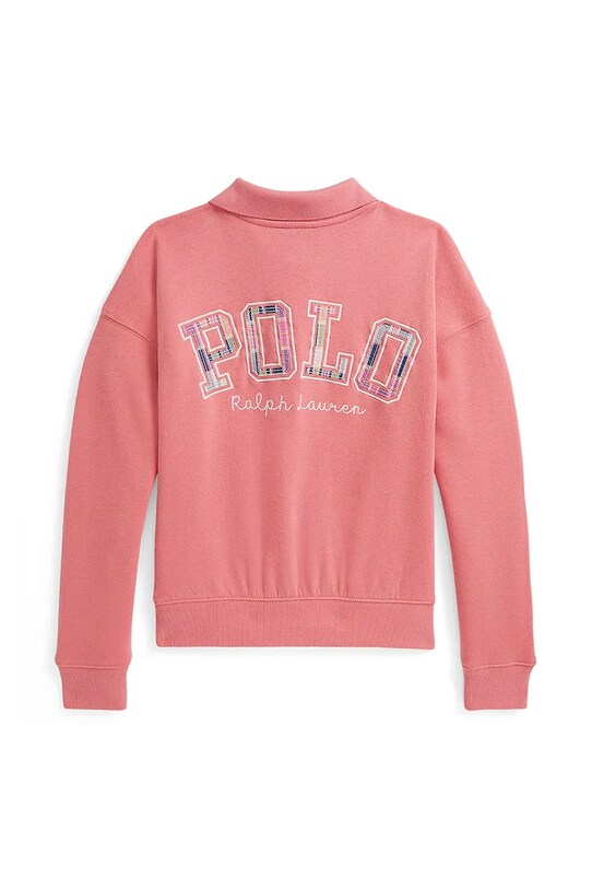 Polo Ralph Lauren bluza bawełniana dziecięca 313971115001 różowy AW25