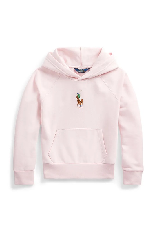 Детская хлопковая кофта Polo Ralph Lauren хлопок розовый 313844838025