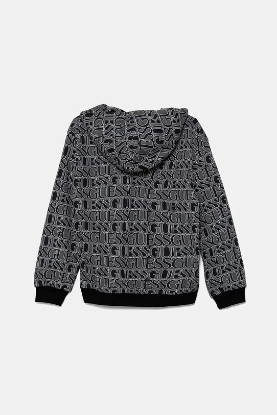 Guess bluza bawełniana dziecięca J5YQ02.KAD74.9BYA czarny AW25