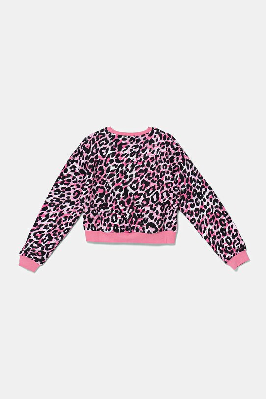 Guess gyerek melegítőfelső pamutból J5YQ03.KA6R4.9BYA rózsaszín AW25