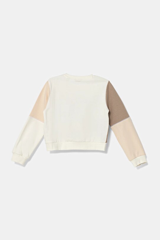 Dječja pamučna dukserica Guess J5YQ04.KA6R4.9BYA bež AW25