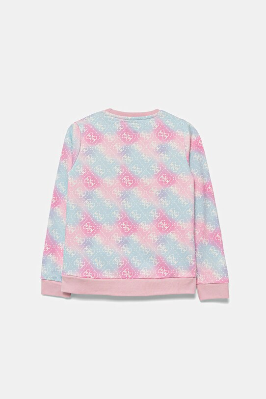 Guess hanorac de bumbac pentru copii K5YQ02.KA6R4.9BYA roz AW25