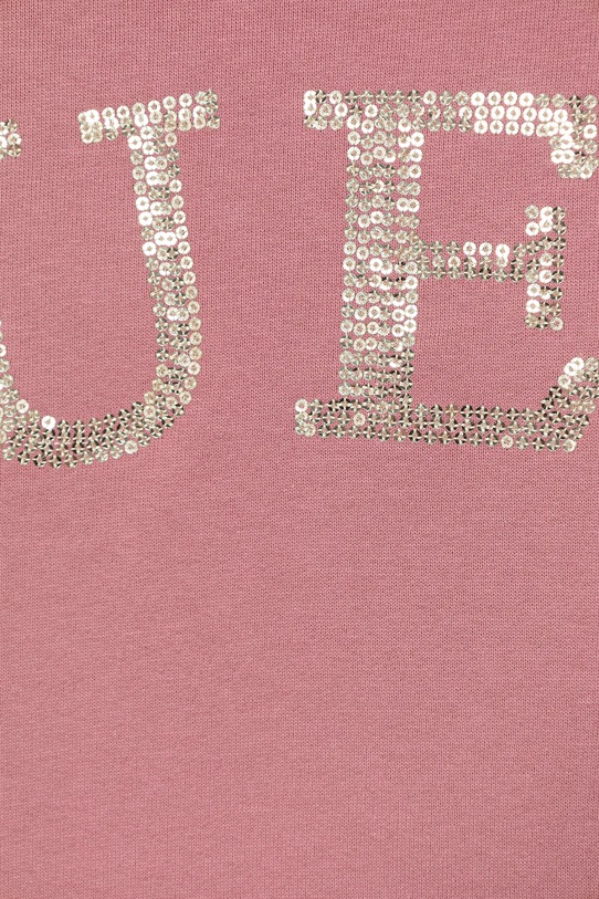 Dziewczynka Guess bluza bawełniana dziecięca K5YQ09.KAV34.9BYA różowy