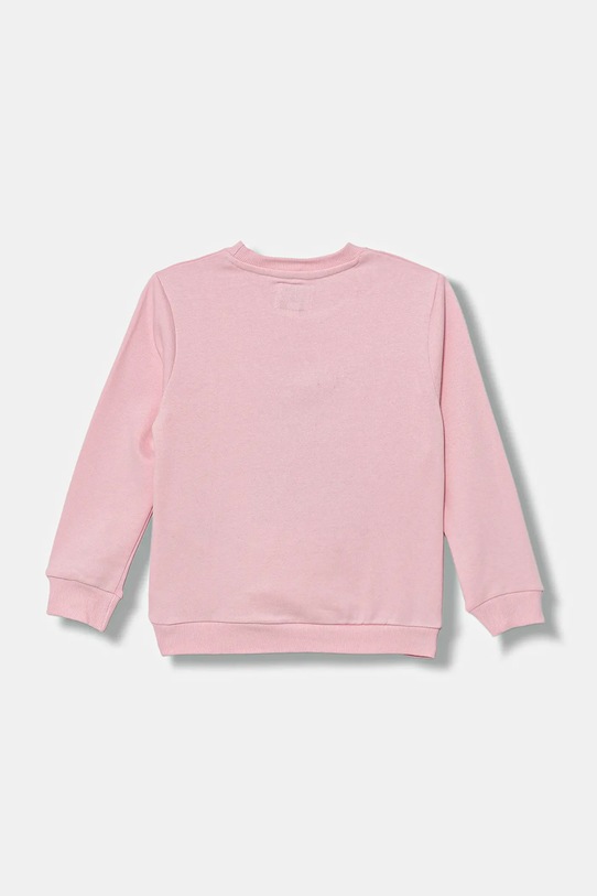Guess bluza bawełniana dziecięca H5YT00.KAX74.G.9BYA różowy AW25