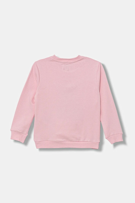 Detská bavlnená mikina Guess H5YT00.KAX74.G.9BYA ružová AW25