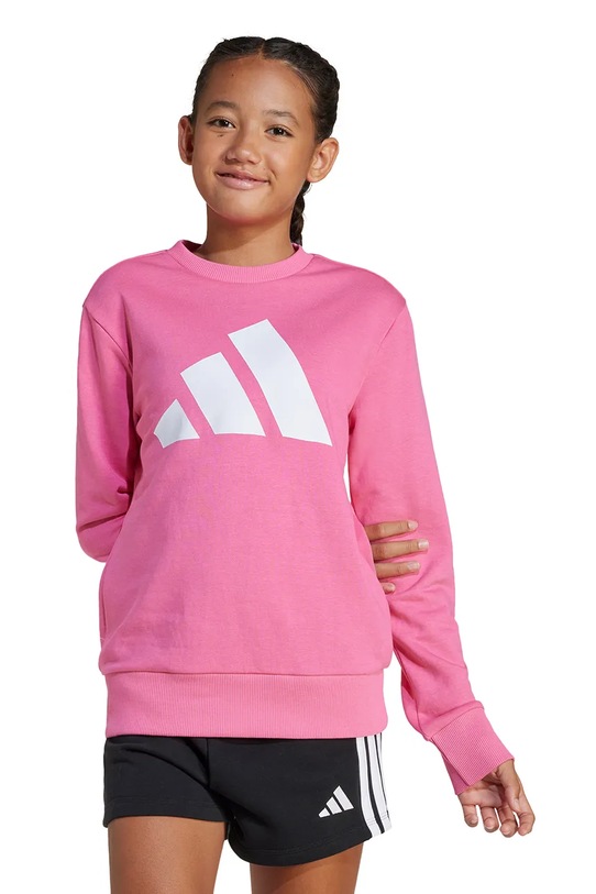 adidas bluză copii print roz JE1390