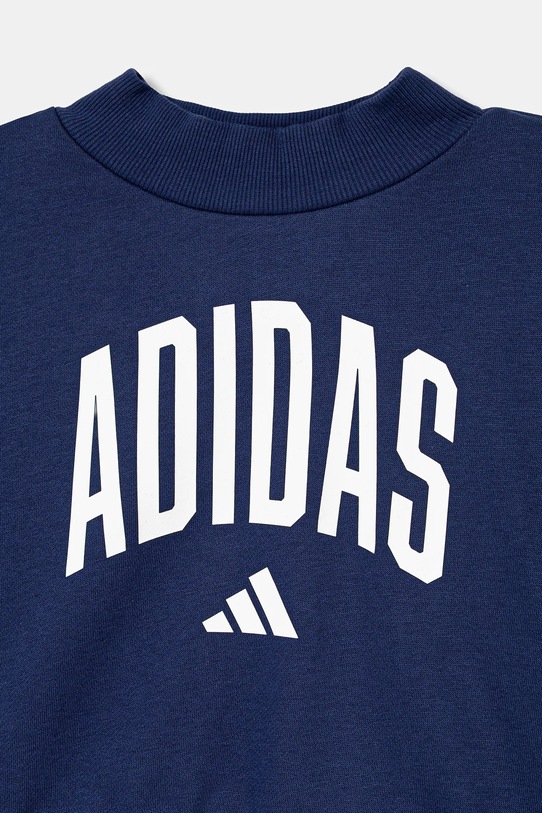 Deklice Otroški pulover adidas JM1535 mornarsko modra
