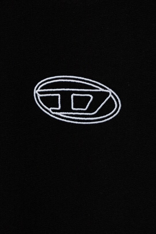 Dziewczynka Diesel bluza bawełniana dziecięca SVALSY SWEAT-SHIRT J02417 czarny