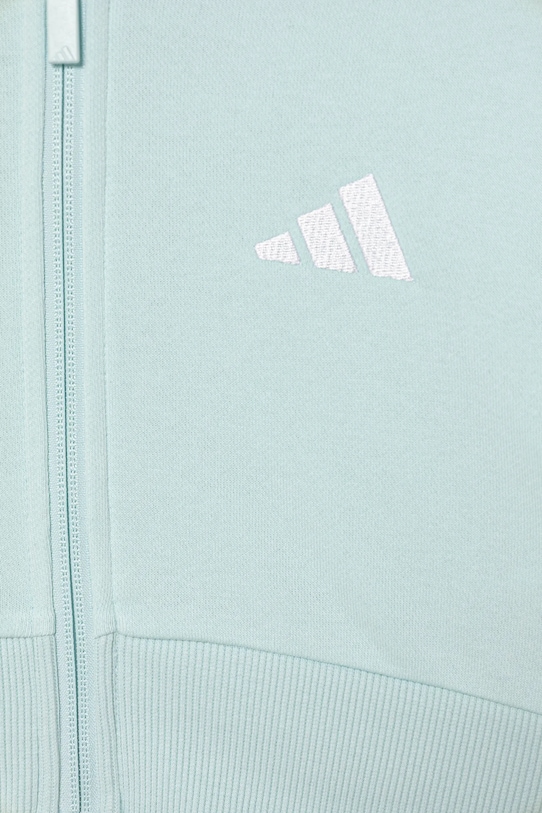 adidas bluza dziecięca turkusowy JY4984