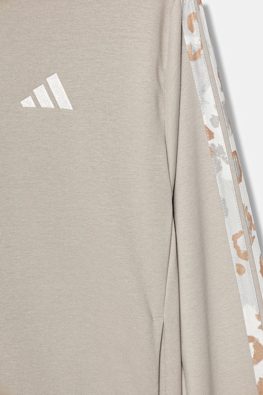Дитяча кофта adidas бежевий KC5419