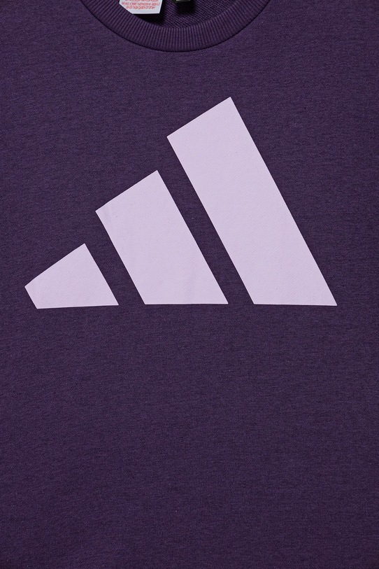 Dětská mikina adidas fialová JN2592