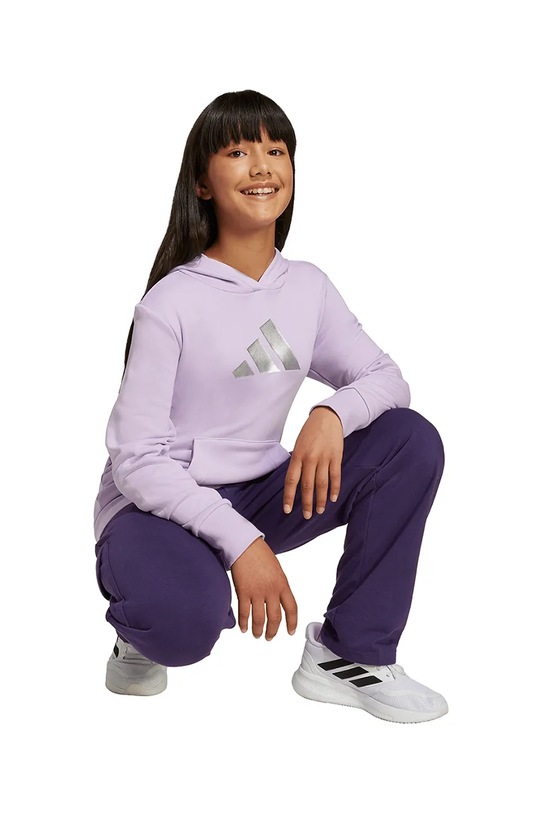 Fete adidas bluză copii JV5268 violet