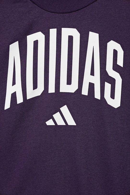 Детски суичър adidas виолетов JV7379