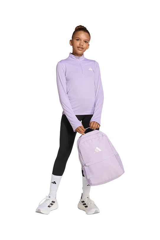 Момиче Детски суичър adidas JW2477 виолетов