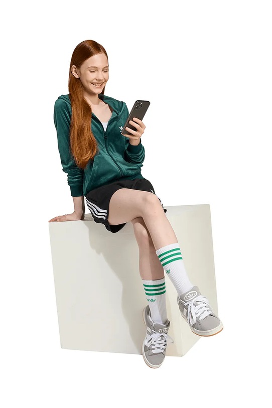 Fete adidas Originals bluză copii JX2846 verde