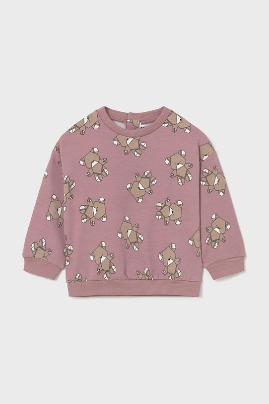Mikina Mayoral bez kapuce růžová 2430.4K.Baby.9BYA