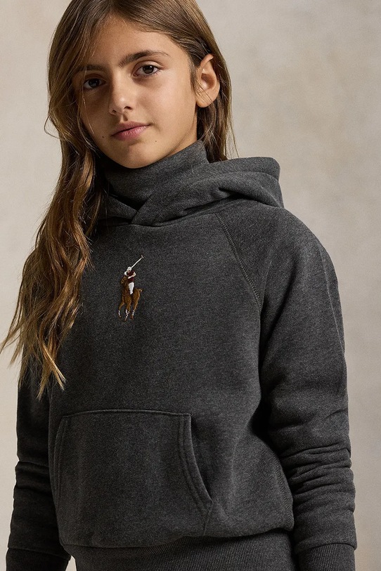 Polo Ralph Lauren bluza dziecięca 313978992001 szary