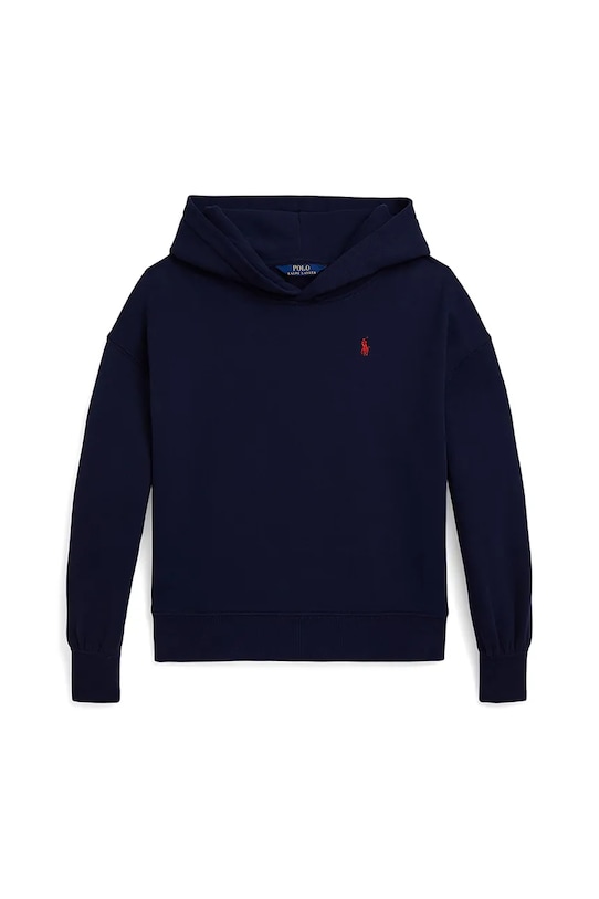 Dětská mikina s příměsí bavlny Polo Ralph Lauren 313979043001 námořnická modř AW25
