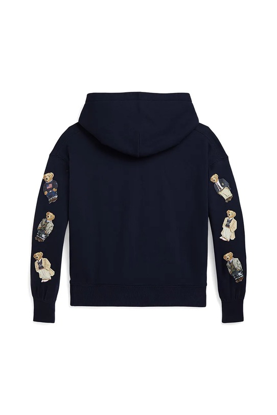 Dziewczynka Polo Ralph Lauren bluza dziecięca z dodatkiem bawełny 313979043001 granatowy