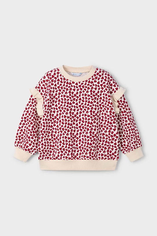 Mayoral bluza z elastanem czerwony 4433.6H.Mini.9BYA