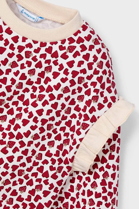 Dziewczynka Mayoral bluza 4433.6H.Mini.9BYA czerwony