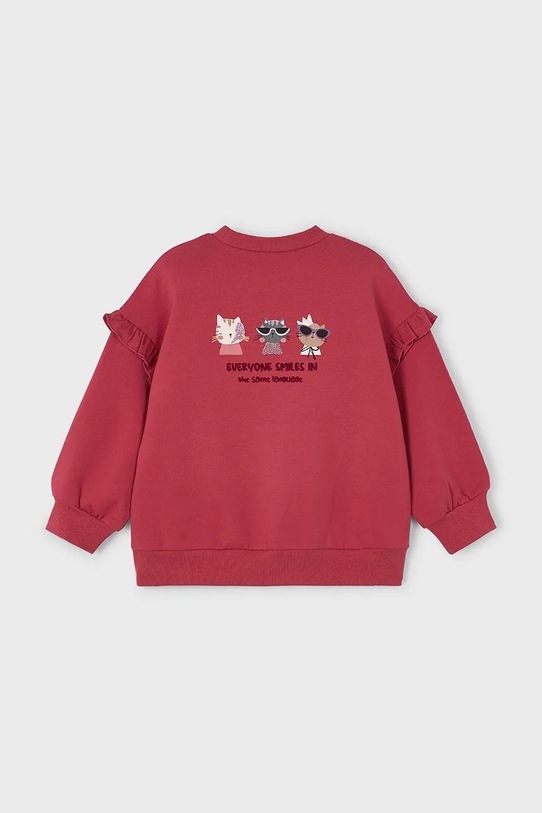Dziewczynka Mayoral bluza 4433.6H.Mini.9BYA czerwony
