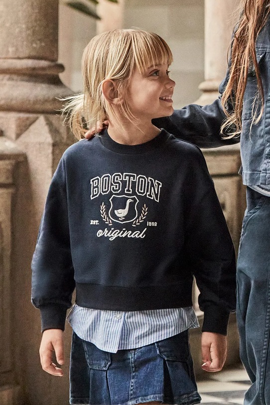Mayoral bluza pozostałe niebieski 4435.6N.Mini.9BYA
