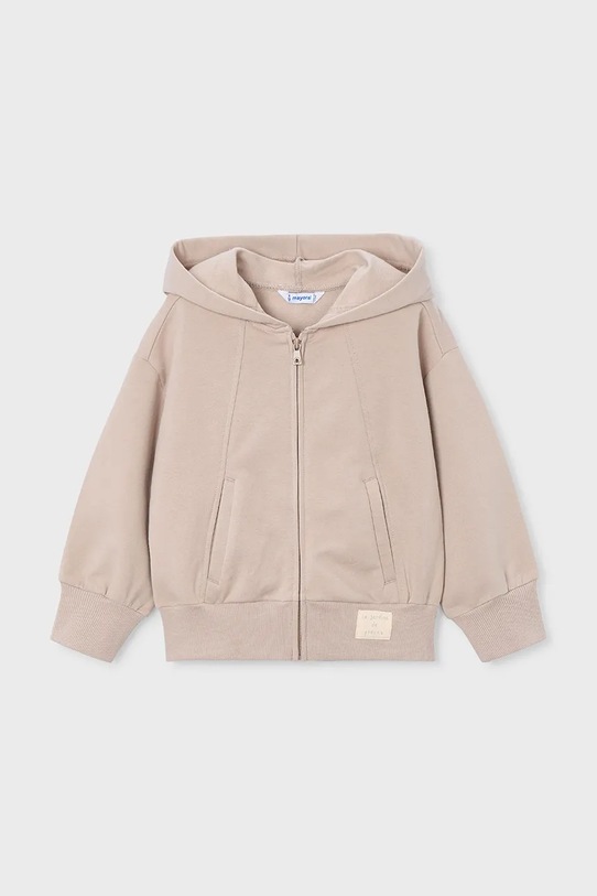Детская кофта Mayoral с капюшоном бежевый 4449.6D.Mini.9BYA