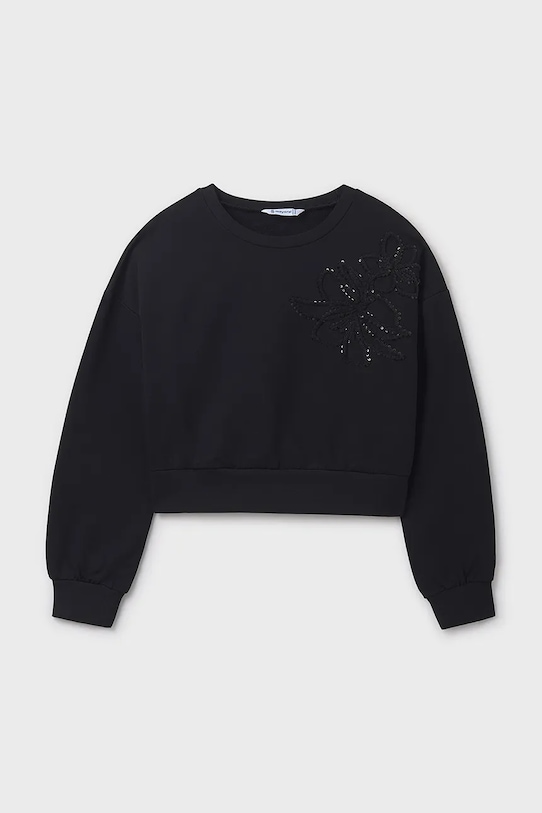 Mayoral bluza bez kaptura czarny 7421.8B.Junior.9BYA