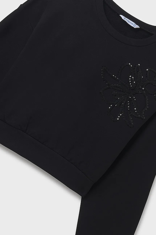 Dziewczynka Mayoral bluza 7421.8B.Junior.9BYA czarny