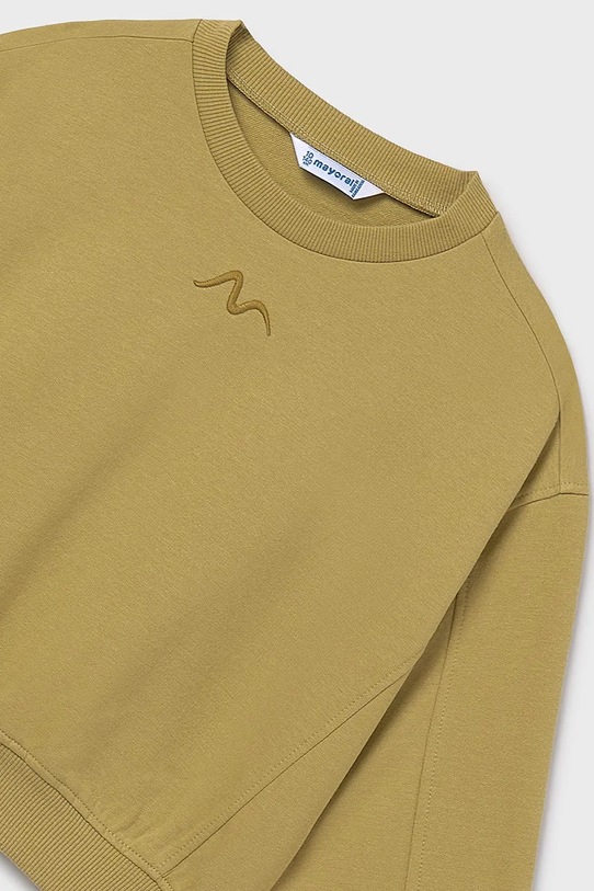 Dětská mikina Mayoral zelená 7422.8C.Junior.9BYA