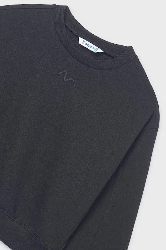 DÍVKA Dětská mikina Mayoral 7422.8C.Junior.9BYA černá